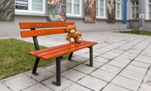 Detská lavička Křemílek