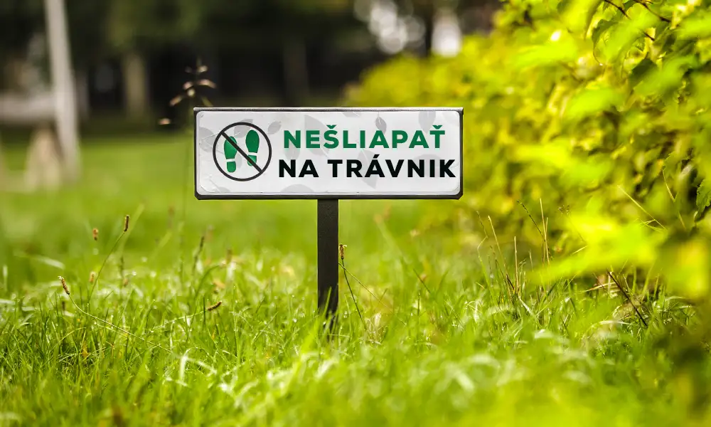 Informačná tabuľka – malá