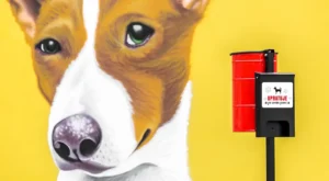 Kôš na psie exkrementy Tobi s distribútorom