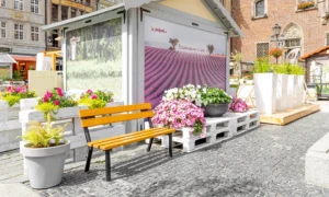 Detská lavička Křemílek