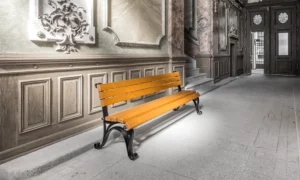 Záhradná Viedenská lavička