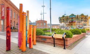 Mestské operadlo s podrúčkou Skarabeus