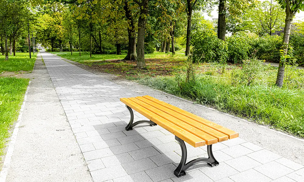 Lavička Lodž bez operadla