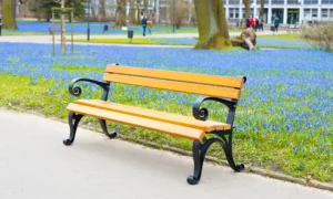 Lavička Viedenská s lakťovou opierkou