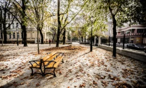 Lavička Lodž Duo s lakťovou opierkou