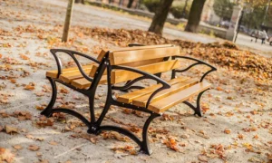 Lavička Lodž Duo s lakťovou opierkou