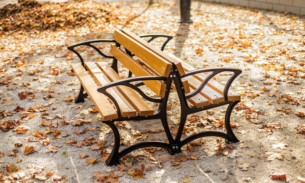 Lavička Lodž Duo s lakťovou opierkou