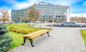 Záhradná Viedenská lavička bez operadla