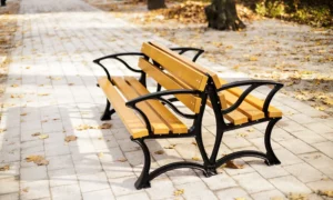 Lavička Lodž Duo s lakťovou opierkou