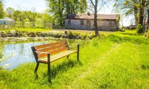 Lavička Gladiator Bis s lakťovou opierkou