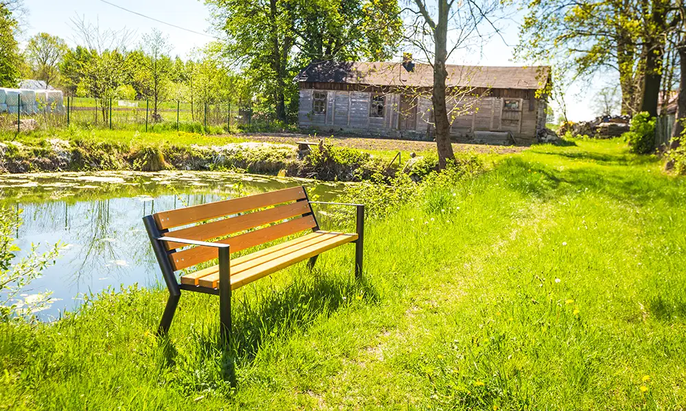 Lavička Gladiator Bis s lakťovou opierkou