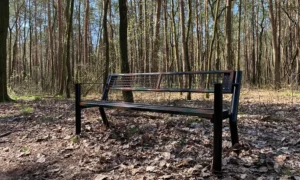 Lavička Gladiátor Solid s lakťovou opierkou