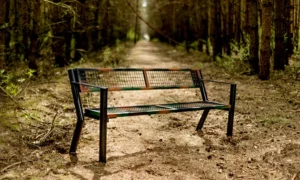 Lavička Gladiátor Solid s lakťovou opierkou