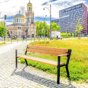 Lavička Gladiátor s lakťovou opierkou