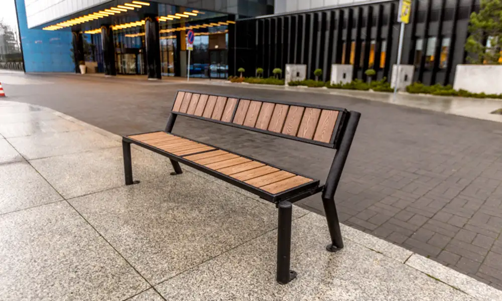 Parková lavička Gladiator WPC