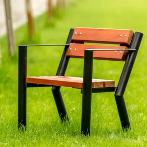 Parková stolička Gladiator s lakťovou opierkou