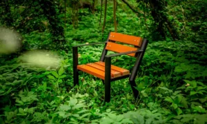 Parková stolička Gladiator s lakťovou opierkou