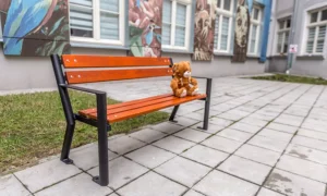 Detská lavička Rumcajs