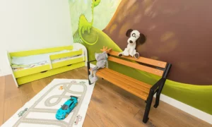 Detská lavička Rumcajs