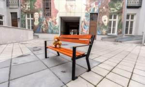 Detská lavička Rumcajs