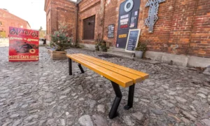 Lavička Gladiator bez operadla