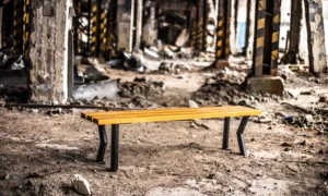 Lavička Gladiator bez operadla