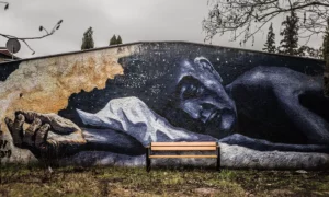 Lavička Gladiator s drevenou lakťovou opierkou – Obrázok 12