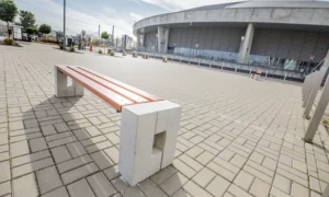 Lavička Roma bez operadla