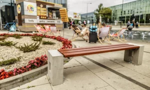 Lavička Roma bez operadla