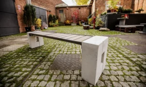 Lavička Roma WPC bez operadla