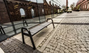 Lavička Spartan WPC bez operadla