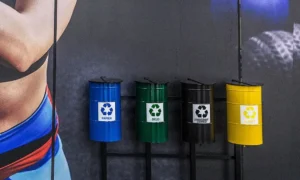 Kôš na segregáciu odpadu Tulipan