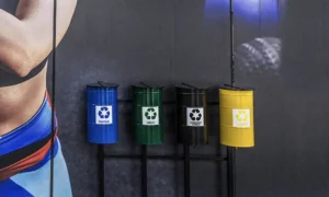 Kôš na segregáciu odpadu Tulipan