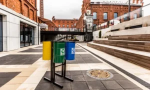 Kôš na segregáciu odpadu Koniczyna