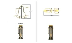 Posilňovač ramien a prsú JW 01 – JW 02