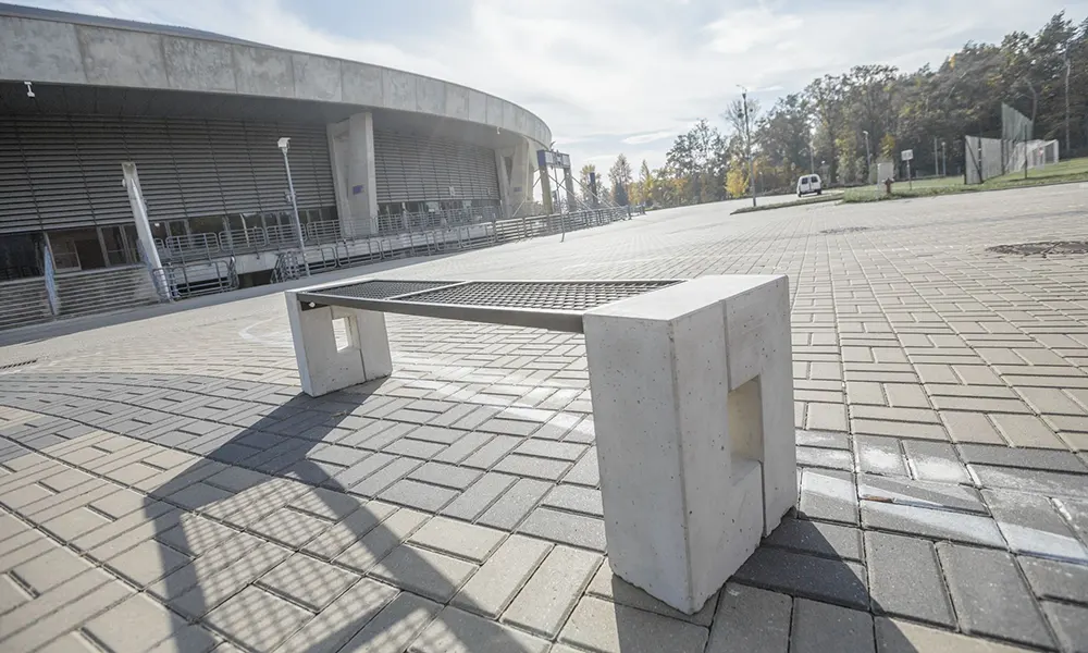 Lavička Roma Solid bez operadla