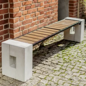 Lavička Roma WPC bez operadla