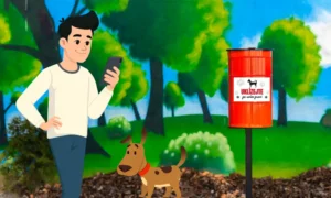 Kôš na psie exkrementy Tobi – Obrázok 2