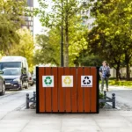 Kôš na segregáciu odpadu Aster