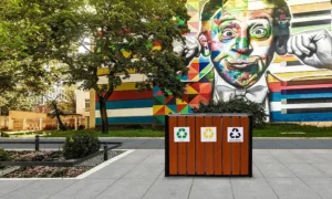 Kôš na segregáciu odpadu Aster