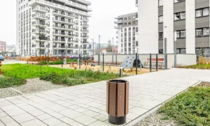 Odpadkový kôš Atény WPC