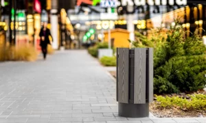 Odpadkový kôš Atény WPC