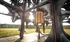 Odpadkový kôš Gladiátor s popolníkom