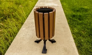 Odpadkový kôš Lodž WPC