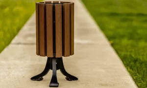 Odpadkový kôš Lodž WPC