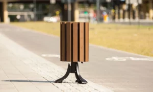 Odpadkový kôš Lodž WPC