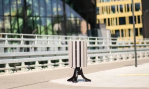 Odpadkový kôš Lodž WPC