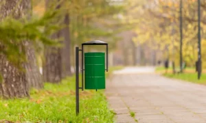 Odpadkový kôš Mestský kôš