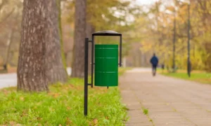 Odpadkový kôš Mestský kôš