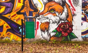 Odpadkový kôš Mestský kôš